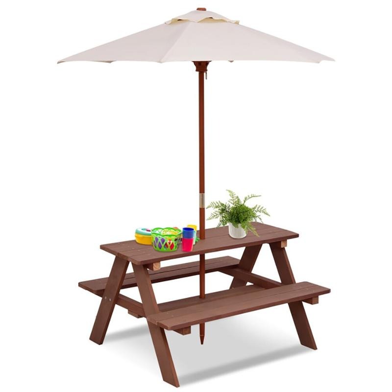 Outdoor 4-Seat Kids Picnic Tab - огляд і ціна Kids Outdoor Picnic Table