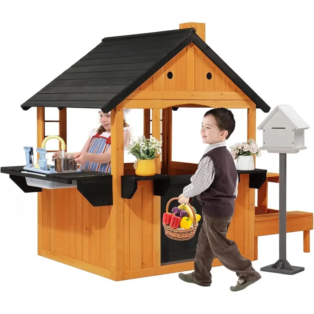 MOR Kids Outdoor Playhouse wit - огляд і ціна Kids Outdoor Sink